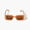 Abstract Print Sunglasses