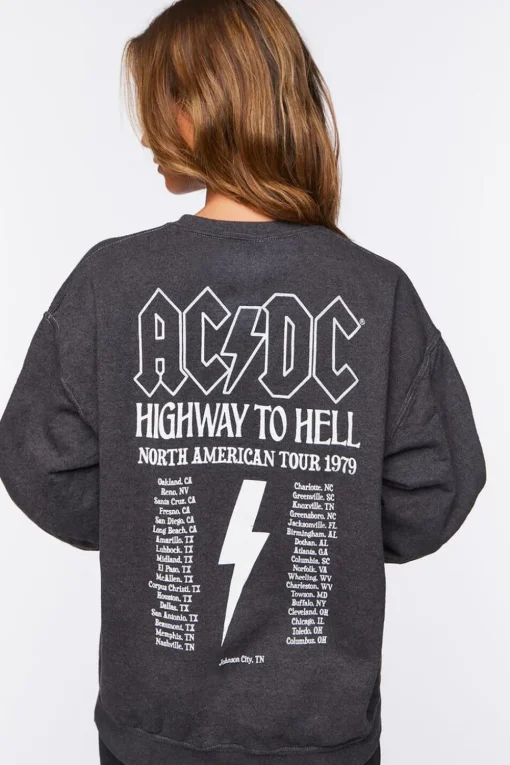 Acdc Tour Graphic Pullover