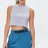 Active Cropped Muscle Tee