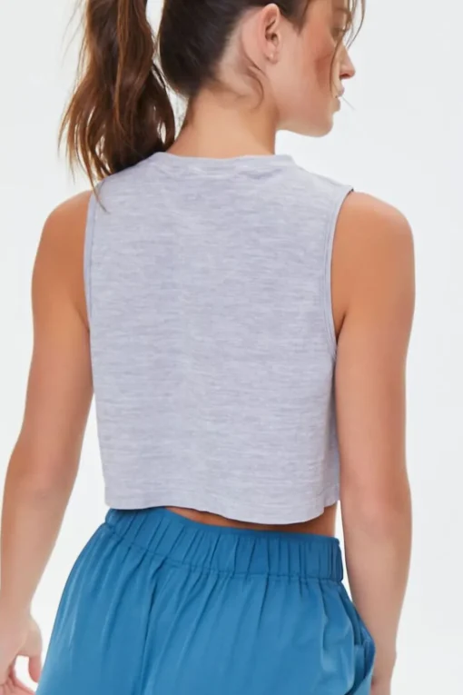 Active Cropped Muscle Tee