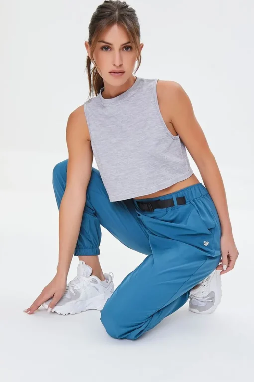 Active Cropped Muscle Tee