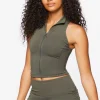 Active Drawstring Biker Shorts