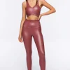 Active Faux Leather Leggings