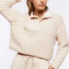 Active Faux Shearling Pullover