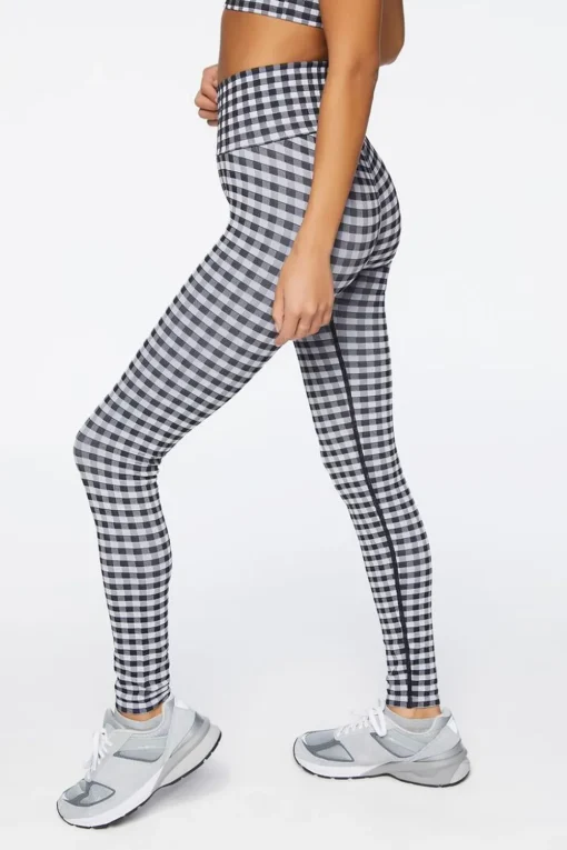 Active Gingham Seamless Leggings