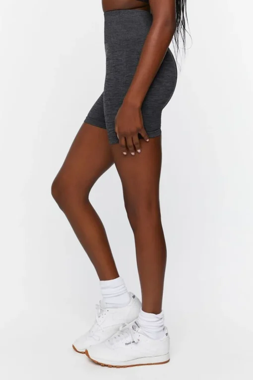 Active Seamless Space Dye Biker Shorts