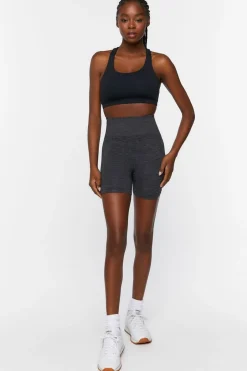 Active Seamless Space Dye Biker Shorts