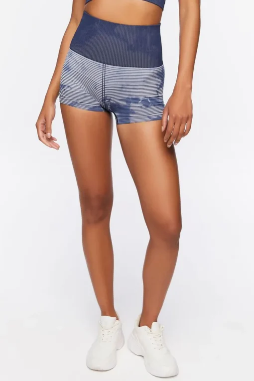Active Seamless Tie-Dye Shorts