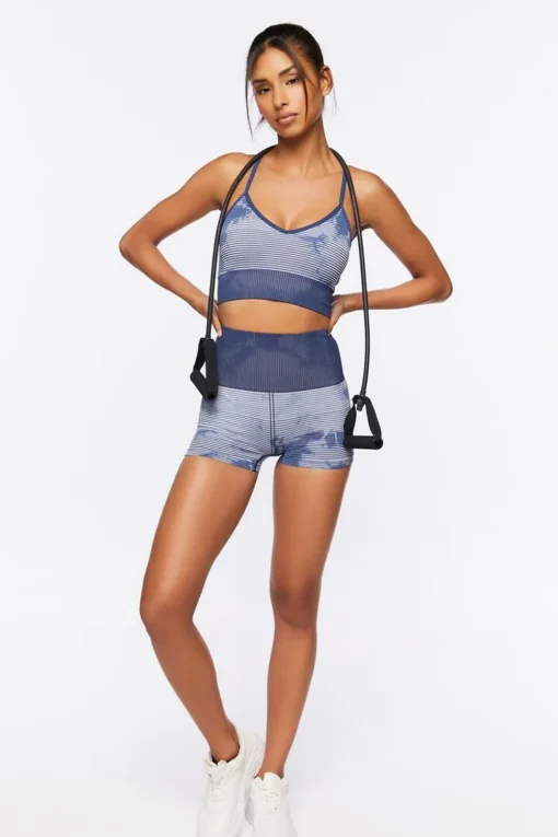 Active Seamless Tie-Dye Shorts