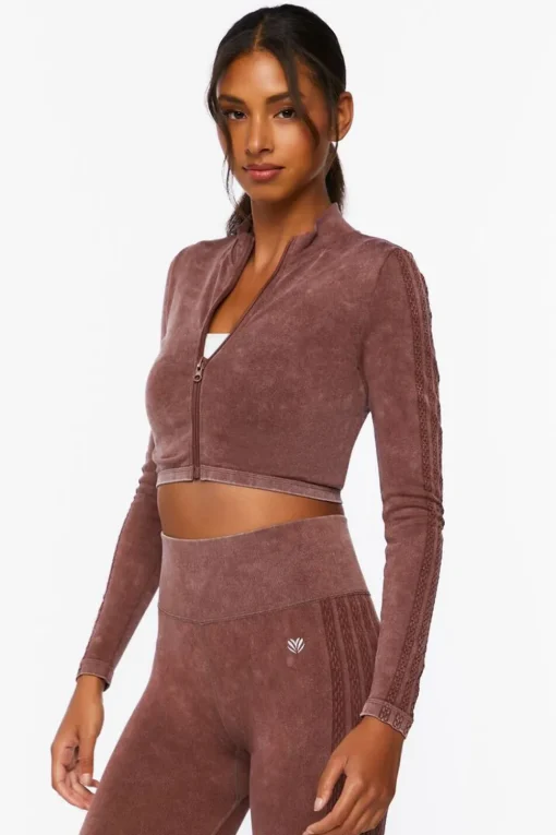 Active Seamless Zip-Up Jacket
