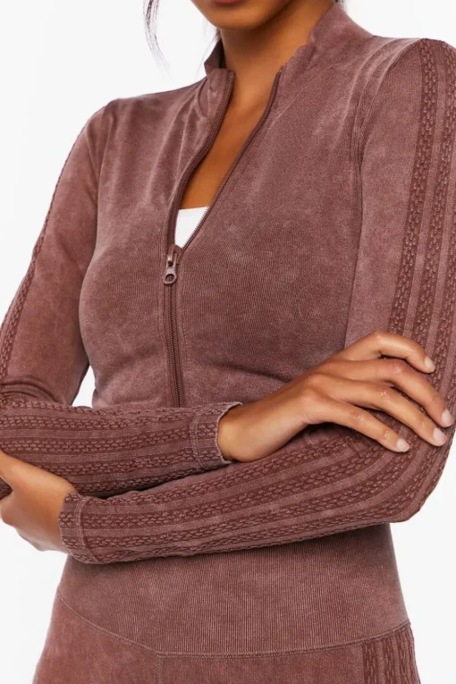 Active Seamless Zip-Up Jacket