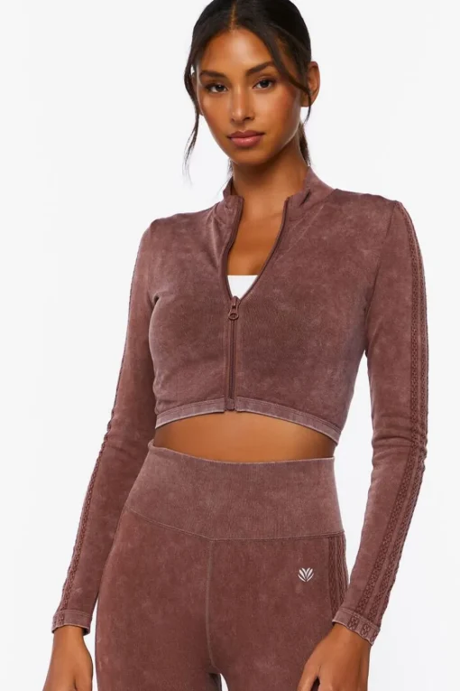 Active Seamless Zip-Up Jacket