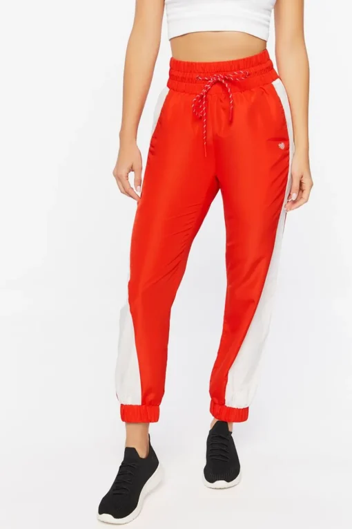 Active Side-Striped Drawstring Joggers