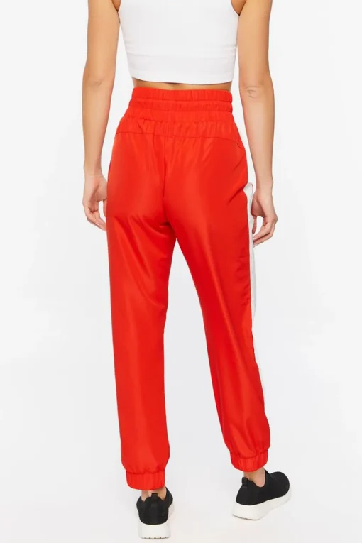 Active Side-Striped Drawstring Joggers