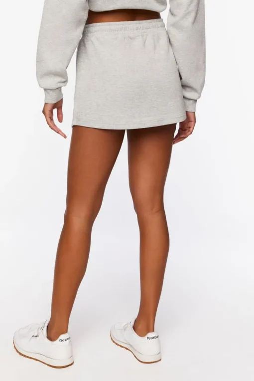 Active Toggle Drawstring Mini Skirt