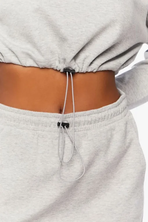 Active Toggle Drawstring Mini Skirt