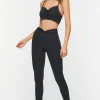 Active Twist-Front Leggings
