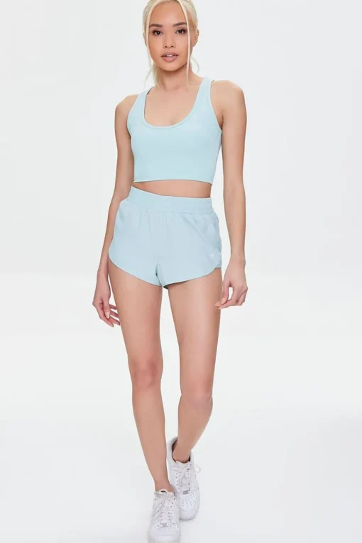 Active Zip-Pocket Shorts
