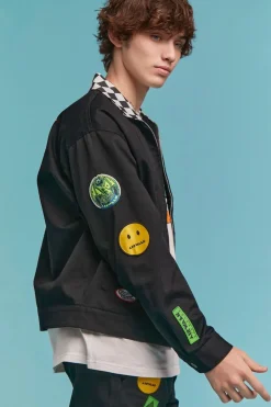 Airwalk Checkered Patch Jacket