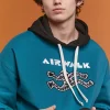 Airwalk Embroidered Fleece Hoodie