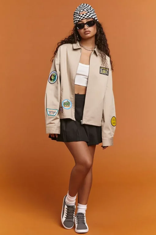 Airwalk Twill Patch Jacket