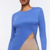 Asymmetrical Split-Hem Top