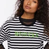 Beetlejuice Graphic Cropped Tee