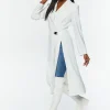 Belted M-Slit Duster Jacket