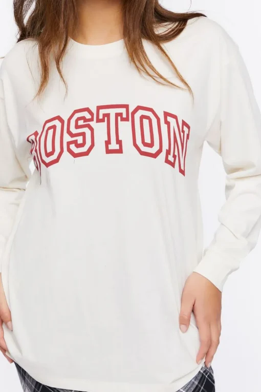 Boston Graphic Long-Sleeve Tee