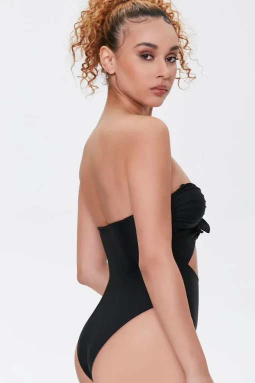 Bow Cutout One-Piece Swimsuit