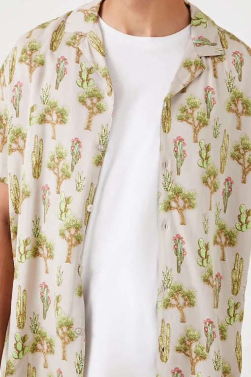 Cactus Print Shirt