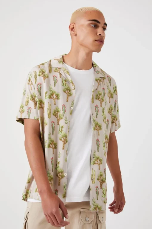 Cactus Print Shirt