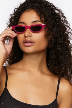 Cat-Eye Frame Sunglasses