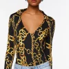 Chain Print Bodysuit
