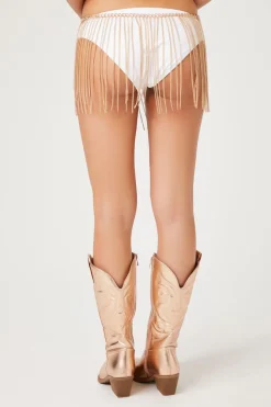 Chain-Fringe Belly Chain