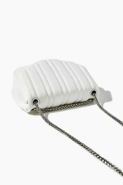 Channel-Stitch Quilted Crossbody Bag