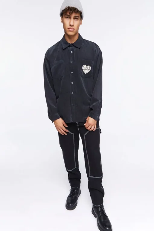 Corduroy Lover Friend Graphic Shirt