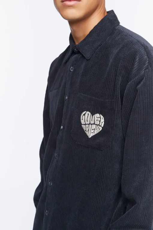 Corduroy Lover Friend Graphic Shirt