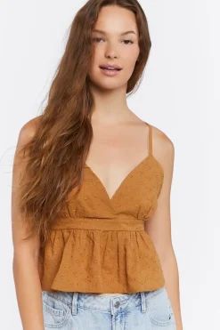 Crisscross Cropped Cami