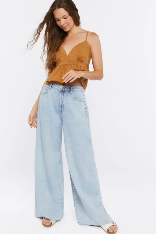Crisscross Cropped Cami