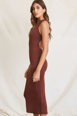 Crisscross Midi Dress
