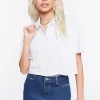 Cropped Polo Shirt