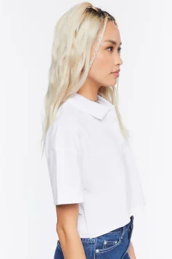 Cropped Polo Shirt