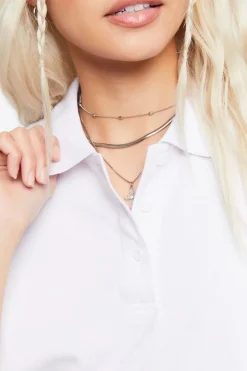 Cropped Polo Shirt