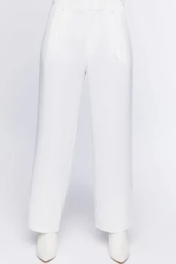 Cropped Wide-Leg Trousers