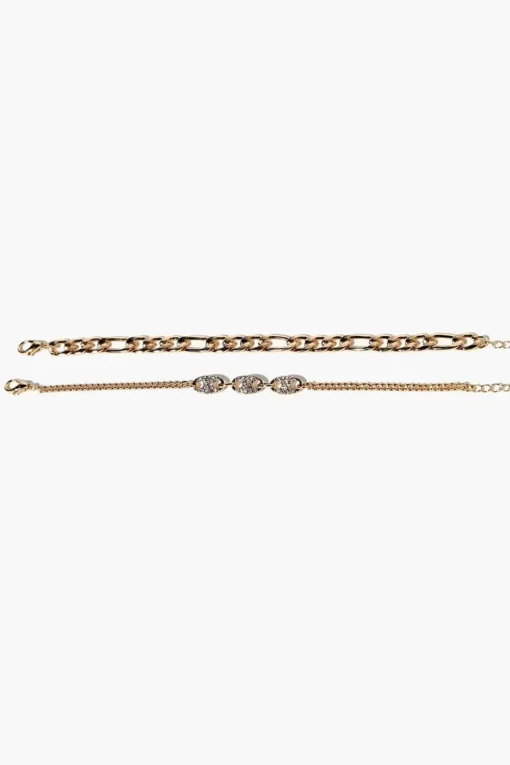 Curb Chain Bracelet Set