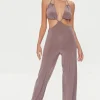 Cutout Halter Jumpsuit