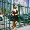 Cutout Halter Mini Dress