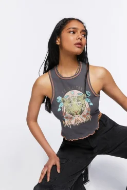Def Leppard Graphic Tank Top
