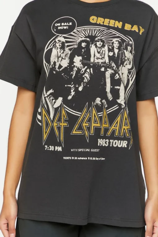 Def Leppard Graphic Tour Tee